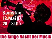 Die Lange Nacht der Musik am 12. Mai 2007. Die Münchner Kultur - Tickets gibt es für 15 Euro (Motiv: Veranstalter)